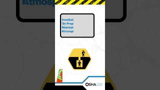 Confined Space Safety  OSHA Training confinedspace construction osha30 [upl. by Inoek]