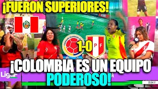 NARRADORAS PERUANAS FURIOSAS TRAS PERDER ANTE COLOMBIA en el HEXAGONAL ¡ES UN EQUIPO PODEROSO [upl. by Olyhs]