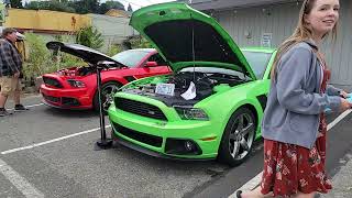 Kitsap Mustang Club at The Water Front Car Show 2024 [upl. by Dronel]