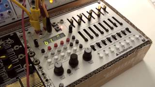 Intellijel Metropolis Eurorack Sequencer Demo [upl. by Belinda]