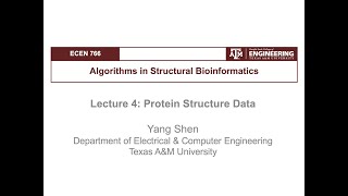 From Bioinformatics to AI 4 Protein Structure Data [upl. by Ahsieat669]