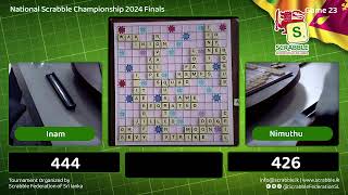 National Scrabble Championship 2024 Finals [upl. by Soinotna722]