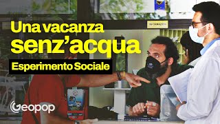 Esperimento sociale abbiamo simulato una crisi idrica nel villaggio Le reazioni delle persone [upl. by Cerelly221]