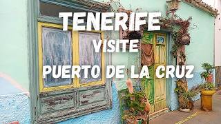 A voir à faire à Tenerife visite Puerto de La Cruz aux iles Canaries Teneriffa [upl. by Dorej]