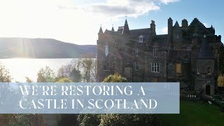 Were Restoring a Castle in Scotland Our Dream Project Begins [upl. by Vinn]