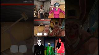 Jumpscare Battle Dread Teacher Vs Scary Teacher Vs Bob Vs Mr Xantu Vs Nosferatu Vs Baldi Granny [upl. by Asante]