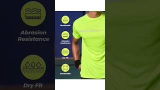 FitMonkey Sports Crew Neck Dry Fit T Shirt for Men myhaulstore myhaulstorereview productreview [upl. by Hguh193]