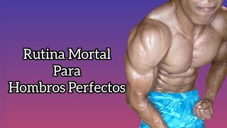 Rutina Mortal Para Hombros Perfectos 🔥🔥 [upl. by Eintruok]