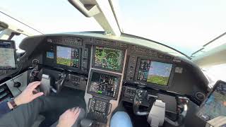 Pilatus PC12 NGX takeoff and landing [upl. by Keane]