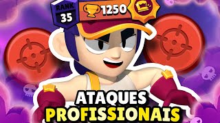 5 ATAQUES PROFISSIONAIS NO BRAWL STARS [upl. by Omero]