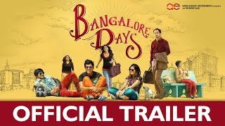 Bangalore Days Official Trailer  Dulquer Salmaan  Nivin Pauly  Fahadh  Nazriya  Anjali Menon [upl. by Schreib882]