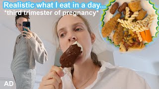 AD What I eat in a day Pregnant Edition [upl. by Llehcear]