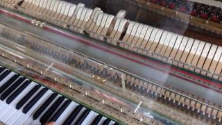 Piano Droit FURSTEIN TP105 Cristal EML PIANOS [upl. by Tremann708]