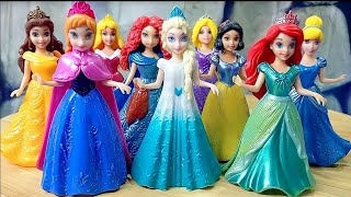 Disney Princess Doll Makeover  DIY Miniature Ideas for Barbie  Wig Dress Faceup and More DIY [upl. by Ahsikin]