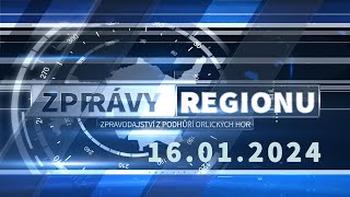 ZPRAVY REGIONU 240116 YouTube [upl. by Idihc]