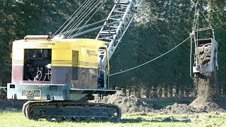 1974 Ruston Bucyrus 30RB Dragline Excavator Working at the 2024 Wheat and Wheels Rally [upl. by Heringer864]