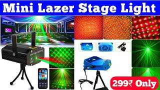 Mini Laser Projector Stage Lighting Sound  Laser Stage Lighting  diwali best projector  Manish [upl. by Fairfax]