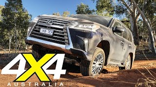 2018 Lexus LX450d first drive review 4X4 Australia [upl. by Hannus]