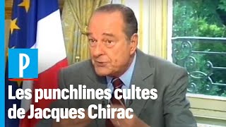 «Pschitt» «Abracadabrantesque»  les phrases cultes de Jacques Chirac [upl. by Aikkin]