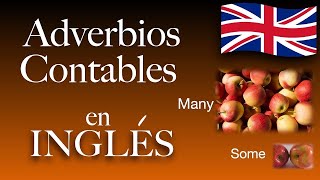 ADJETIVOS CONTABLES en INGLÉS  ¡¡ inglés online 26 [upl. by Ailyt293]