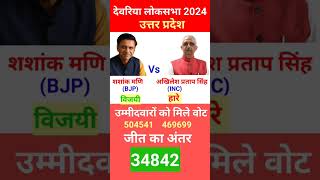 Deoria Loksabha Election Result  Loksabha Election Result 2024  loksabhaelection2024 deoria [upl. by Cesaria]