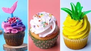 Amazing Cupcake Decorating Ideas Compilation For Party  Perfect Cake Tutorials  Tasty Plus Cake [upl. by Paderna]