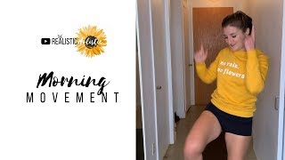 Realistic Holistic Morning Movement Routine for Spoonies [upl. by Ynohtnael]