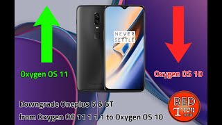 Downgrade Oneplus 6 amp 6T from Oxygen OS 11 to Oxygen OS 10 [upl. by Pero]