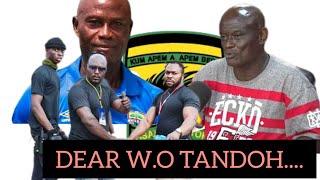 🚨A LETTER TO WO TANDOHWARNING TO ADUANAKOTOKO LEGEND FIRES 🔥 [upl. by Riorsson547]