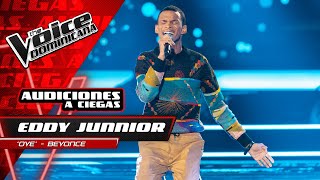 Eddy Junnior – quotOyequot  Audiciones a Ciegas  The Voice Dominicana 2021 [upl. by Annaya]