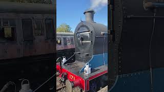 171 Slieve Gullion first public trains at Whitehead Railway Museum train railway steamtrain 171 [upl. by Elrae669]