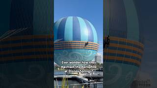 Ever wonder how they maintain the Aerophile at Disney Springs balloon disney springs aerophile [upl. by Shlomo]