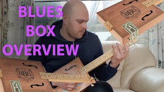 Electric Blues Box Slide Guitar Kit Overview [upl. by Anilegna]