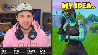 reacting to ALIA quotstolequot my fortnite video no he didnt [upl. by Oninrutas]