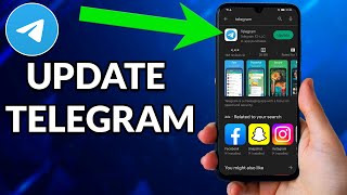 How To Update Telegram App On Android [upl. by Leahcimaj]