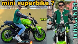 Benelli 302s mini superbike Full Ride Review  price NeshangShrestha [upl. by Alle]