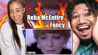 OUR FIRST TIME REACTING TO Reba McEntire  Fancy Official Music Video SHOCKED [upl. by Enutrof456]