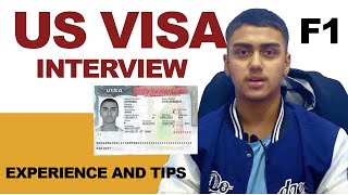 US STUDENT VISA INTERVIEW  FULL EXPERIENCE AND TIPS [upl. by Domonic]