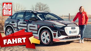 Audi Q4 etron 2021  Erste Fahrt im getarnten ESUV  Test mit Andreas Huber [upl. by Blisse]