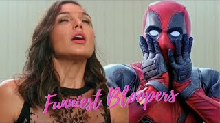 Funniest Movie Bloopers Ryan Reynolds Gal Gadot The Rock [upl. by Nosnorb]