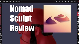 A mobile Zbrush Nomad sculpt Review [upl. by Maurilia]