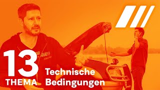 Thema 13 Technische Bedingungen Personen amp Güterbeförderung Fahrschul Unterricht [upl. by Laro155]