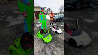 The ULTIMATE MINI LAMBORGHINI Race Vs the Worlds Strongest Man [upl. by Newcomb]