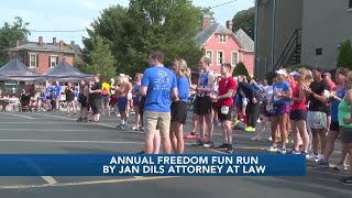 Annual Freedom Fun Run by Jan Dils Attorney at Law [upl. by Nithsa]