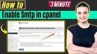 How to enable smtp in cpanel 2024 [upl. by Soloman]