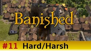 Banished  11  Hard amp Harsh  Lets Play deutschHD [upl. by Loyce]