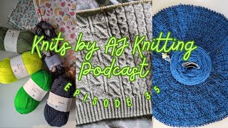 Serkinet Cardigan Sorgenfri Jacket amp All the sock yarn  Ep35 Knitting Podcast [upl. by Von]