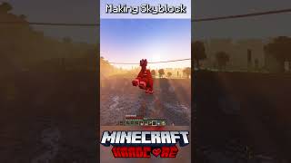 I Made Skyblock in Minecraft Hardcore 5 [upl. by Sairacaz]