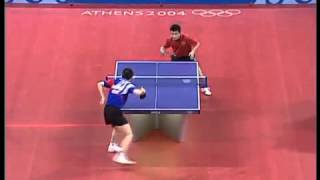 Ryu Seung Min vs Wang Hao  Olympics 2004 Final [upl. by Tonya]