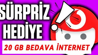 ✅VODAFONE BEDAVA 20GB İNTERNET KAZANMAK VODAFONE BEDAVA İNTERNET KAZANMAK 20242024✅ [upl. by Candless]